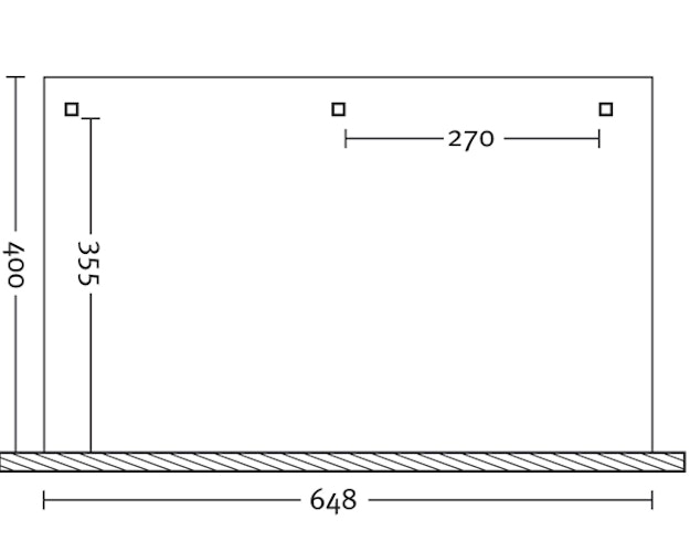 Skan Holz Terrassenüberdachung Andria aus Leimholz mit Mittelpfosten Breite 648 cm