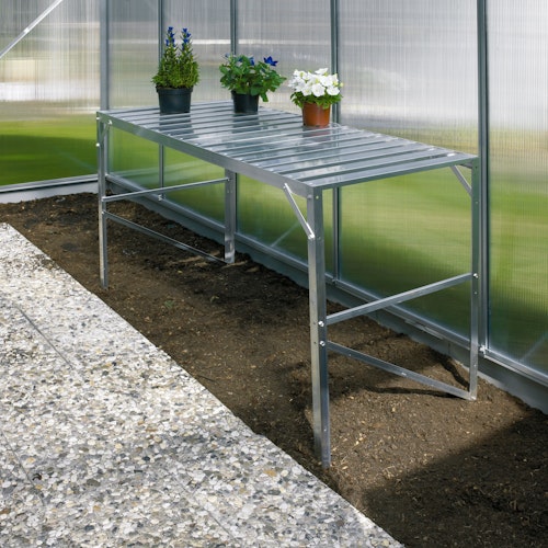 Vitavia Aluminium-Tisch mit 1 oder 2 Ebenen