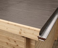 Wolff Finnhaus Aludachkastenrinnen-Set FD bis 300 cm mit 1 FallrohrZubehörbild