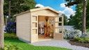 Vorschaubild Karibu Premium Gartenhaus Theres 3 - 28 mm