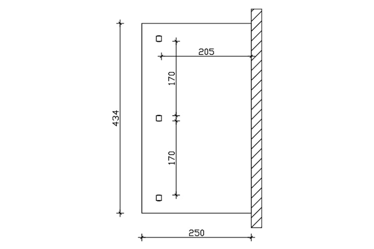 Skan Holz Terrassenüberdachung Bormio - Leimholz Aktionsangebot mit Dachplatten in bronze