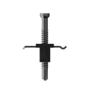 Vorschaubild COBRA FASTENER HYBRID Clip 8-25 - 90 Clips inkl. Schrauben & Bit für Hartholz