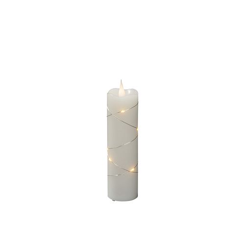 Konstsmide Weihnachtsbeleuchtung  LED Echtwachskerze cremeweiß 17,8cm