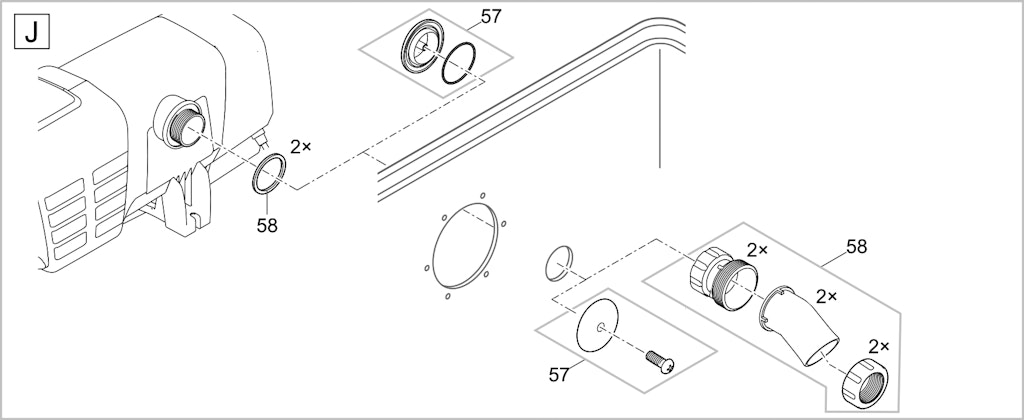 Explosionszeichnung Ersatzteile