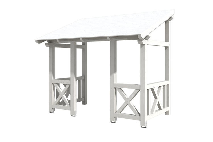 Skan Holz Pultdach Vordach Paderborn