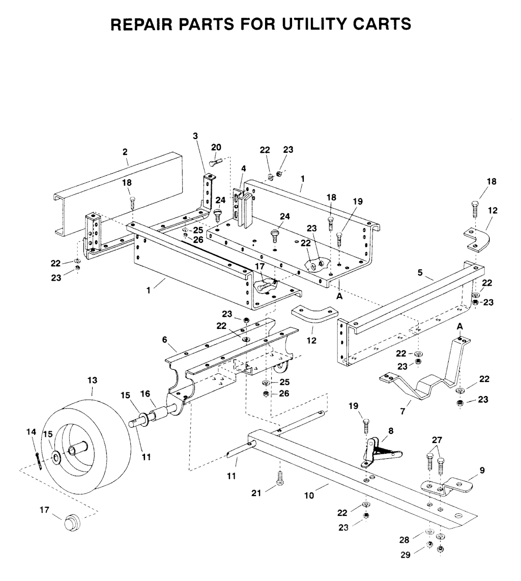 Explosionszeichnung Ersatzteile