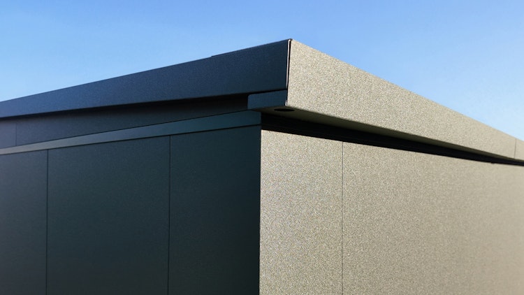 Weka Metall-Gerätehaus Gary 1-9