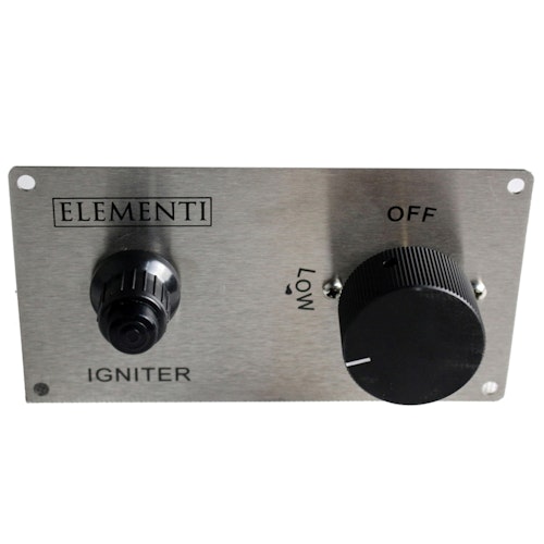 Gardenforma Gas Feuerstelle Manchester aus Faserbeton in Baumstammoptik, hellgrau