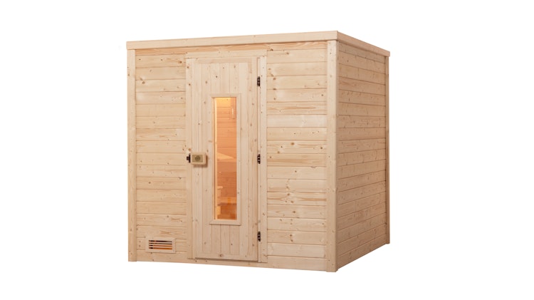 Weka Premium Massivholzsauna Bergen 1.8 - 45 mm