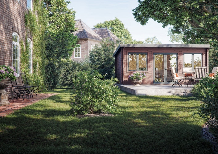 Palmako Gartenhaus Lisandra 19,4 m² - 44 mm