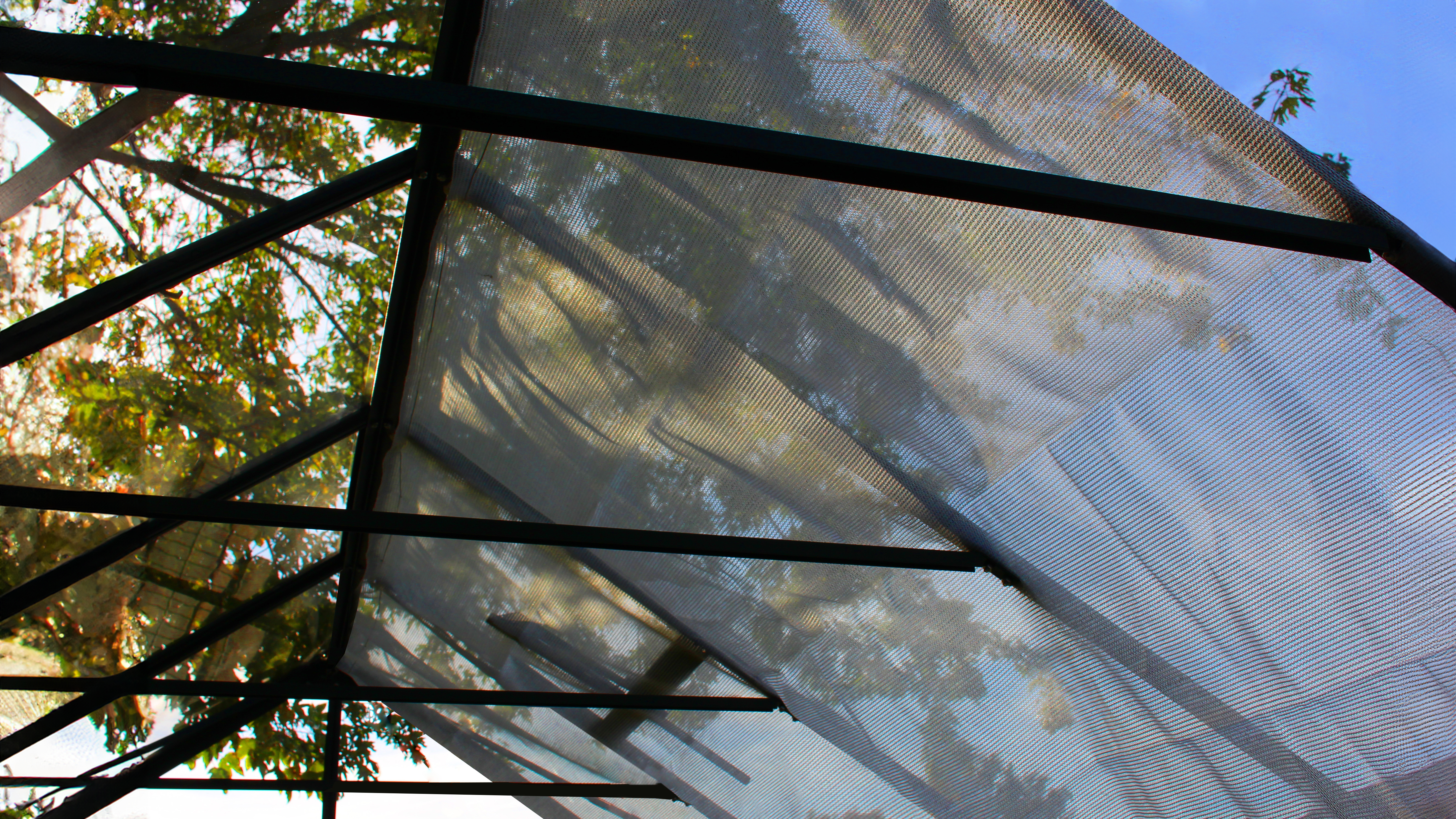 Vitavia Schattiergewebe weiß 183 cm x 259 cm 