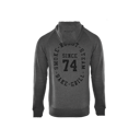 Vorschaubild Big Green Egg Hoodie - Since 74 - Holzkohlegrau