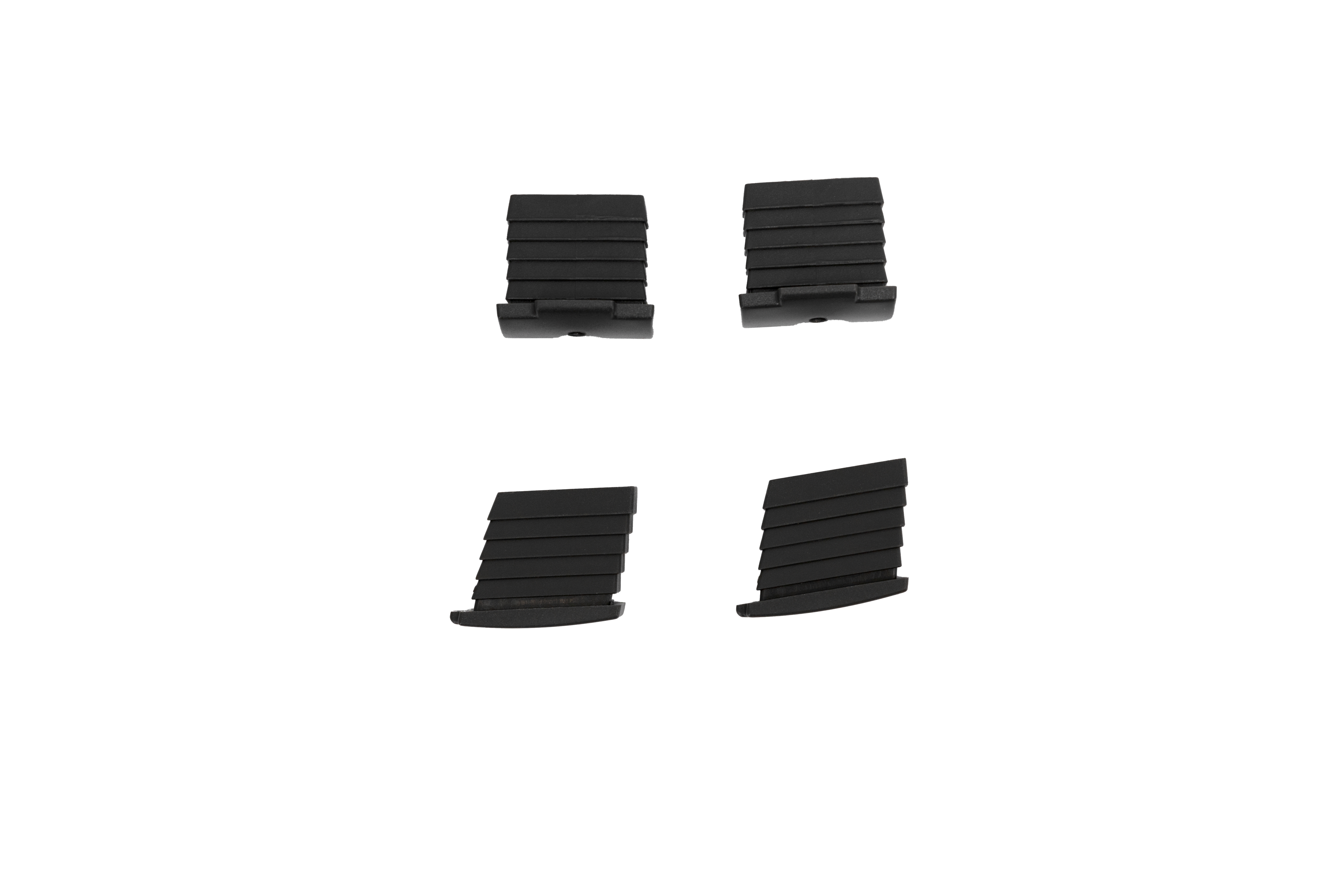 Kettler Ersatzteil Bodenschoner für Stapelsessel RASMUS Silber / Flanelle, 4er Set