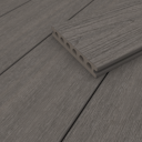 Vorschaubild NewTechWood Deluxe Vintage WPC-Terrassendiele Hohlkammer Silver Gray  23 x 138 mm