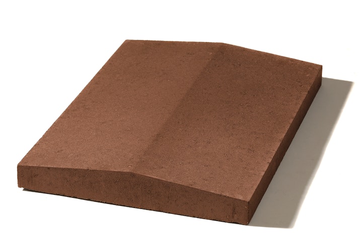 WESERWABEN® Mauerabdeckung Satteldach FVU Braun