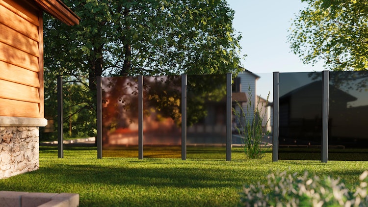 dz VIDUAL Clear Glaselement ESG Gerade 830 mm