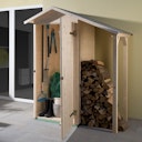 Vorschaubild Weka 14 mm Garten- und Terrassenschrank 351 A/357 A mit Schleppdach