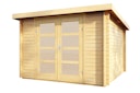Vorschaubild Wolff Finnhaus Blockbohlenhaus Pia 3024 - 34 mm
