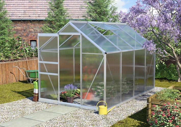 Vitavia Gewächshaus Calypso 5800 inkl. 2 Dachfenstern - 5,8 m²