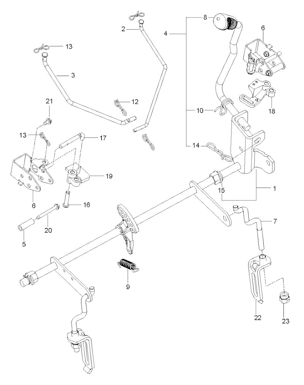 Explosionszeichnung Ersatzteile