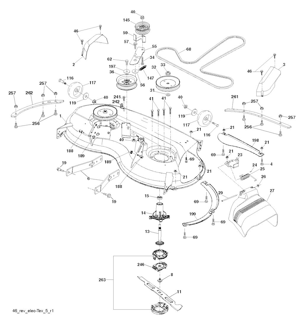 Explosionszeichnung Ersatzteile