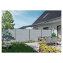 Vorschaubild T&J WAREN WPC Steckzaun-Set - Verschiedene Farben