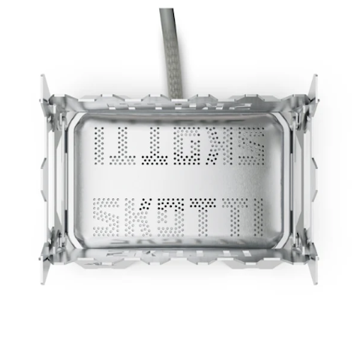 SKOTTI BOOSTER faltbarer Edelstahl Gasgrill - Campingkocher