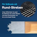 Vorschaubild McBrikett FUSL Grillrost Schaber