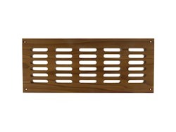 Eliga Lüftungsgitter Thermoholz für die Belüftung von Innen-Saunen  B 31,5 x H 13 cm