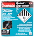 Vorschaubild Makita Akku-Winkelschleifer GA005GM201