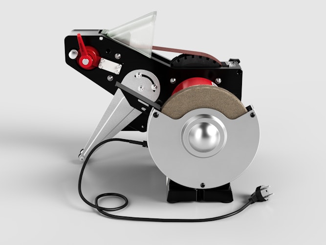 DICK Nassbandschleif- und Poliermaschine SM-130