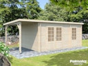 Vorschaubild Palmako Gartenhaus Ella 13,1 m² Zweiraumhaus inkl. 3,9 m² Anbau - 28 mm