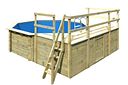 Vorschaubild Karibu Pool Modell 2 A/B/C/D - kesseldruckimprägniert inkl. gratis Sandfilteranlage & Pool-Starterset (Gesamtwert 418,99€)