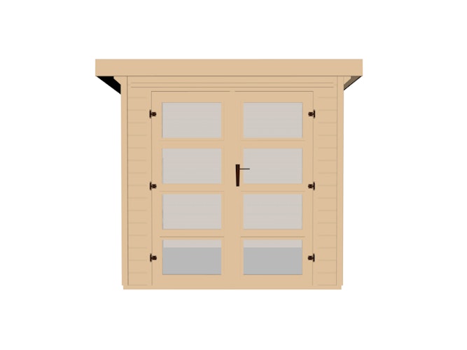 Weka Gartenhaus 321 ohne Anbau - 19 mm