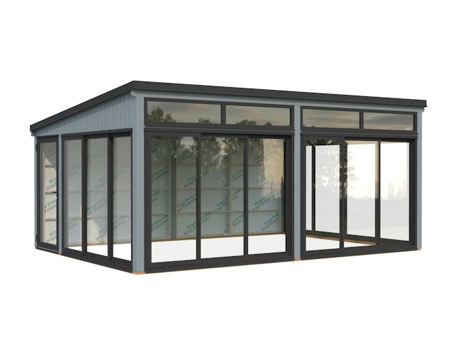 Palmako Glashaus Saga 23,3 m² Slide