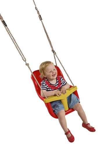 T&J Babyschaukel GIANT Kunststoff rot Länge 250 cm
