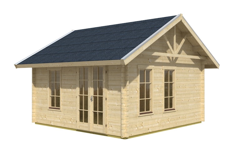 Skan Holz 45 mm Blockbohlenhaus Bern 1