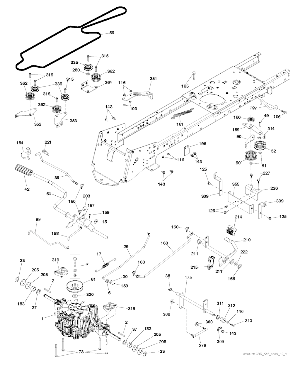 Explosionszeichnung Ersatzteile