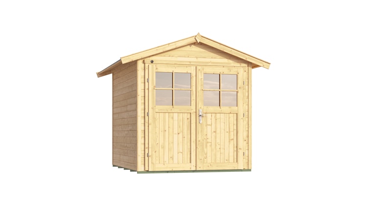 Weka Gartenhaus 224 inkl. Doppeltür - 21 mm