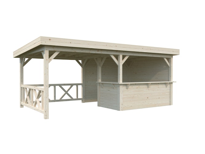 Palmako Carport/Pavillon Connect Lenna 16,6 m² Set 310