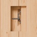 Vorschaubild Bertilo Sauna Model 1 Mini white - 58 mm