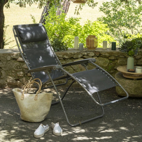 Lafuma Relaxliege RSXA, Stahl / Batyline