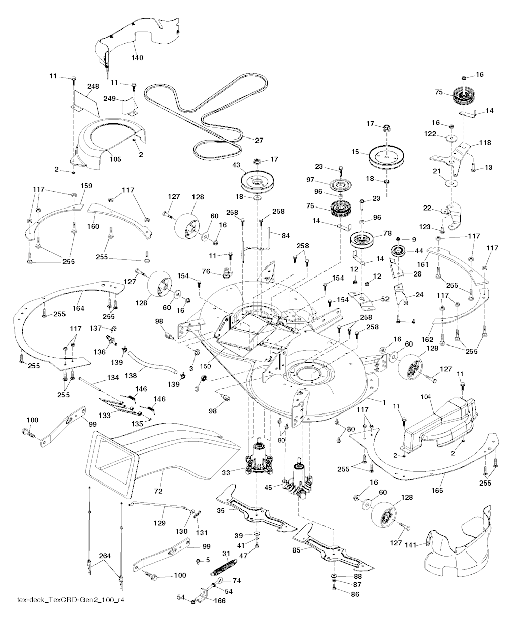 Explosionszeichnung Ersatzteile
