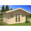 Vorschaubild Skan Holz 45 mm Gartenhaus Davos