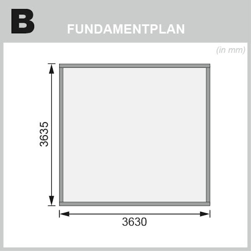 Karibu Woodfeeling Gartenhaus Northeim 5 - 38 mm