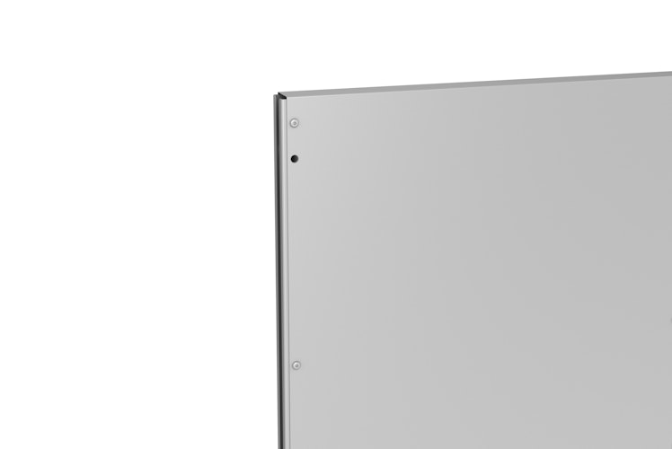 Biohort Paneelpaket MIDI für DaVinci 1m 1 Stück Paneel silber-metallic B138203