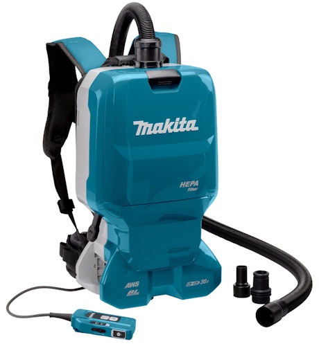 Makita Akku-Rucksackstaubsauger DVC665ZU