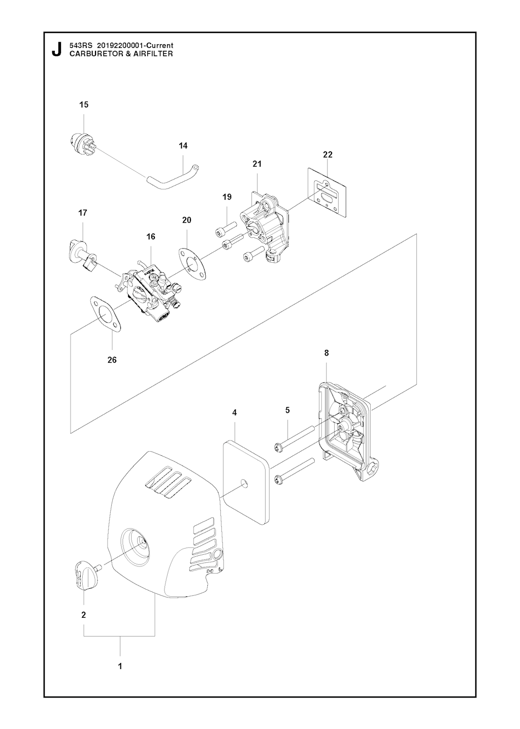 Explosionszeichnung Ersatzteile
