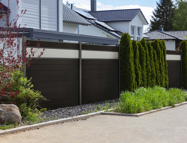 GroJa Designeinsatz Glas Satiniert 180 x 30 cm