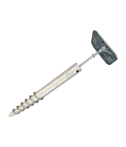 Hörmann Schraubfundament für Gerätehaus Juno - 10 Schrauben